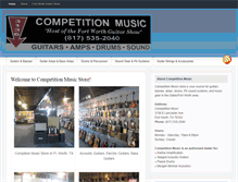 Tablet Screenshot of competitionmusic.net